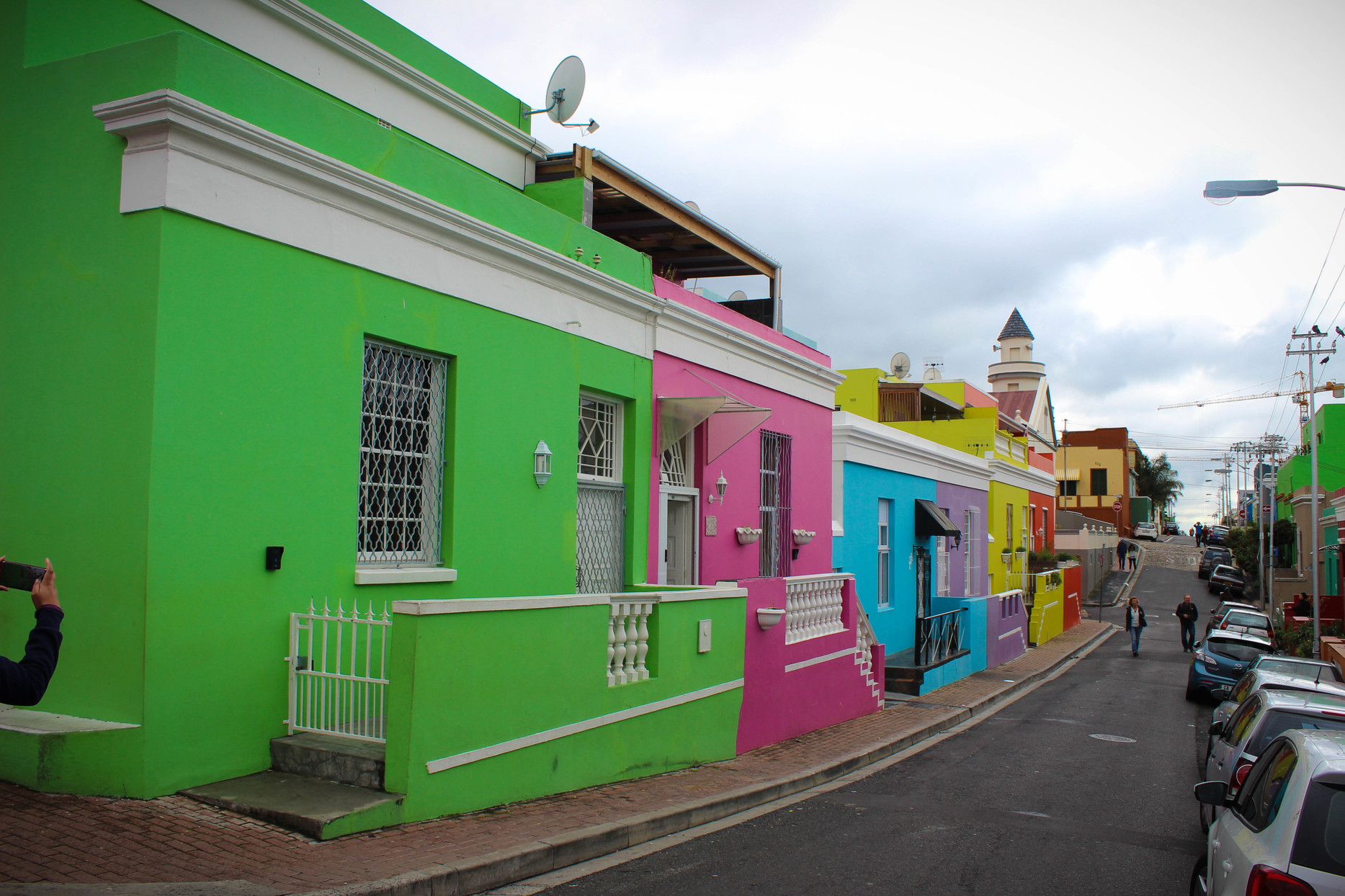 Colourful houses in the BoKaap